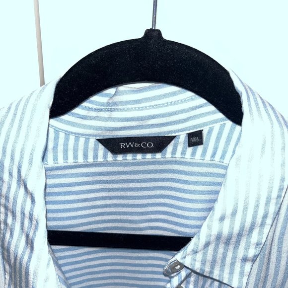 Striped Button Down Shirt - Picture 3 of 3